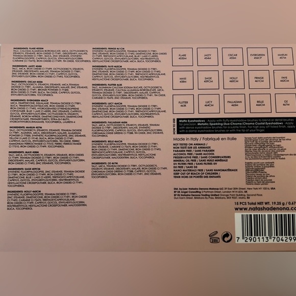 Natasha Denona Retro Glam Eyeshadow Palette - Picture 6 of 7